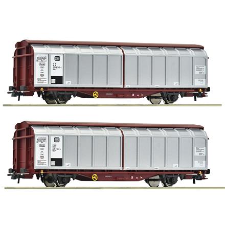 Roco 6600111 2-tlg. Set: Schiebewandwagen, DB - H0 (1:87)