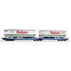 Roco 6600117 Doppeltaschen-Gelenkwagen T3000e, VTG, Spedition "Raben" - H0 (1:87)