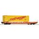Roco 6600178 Taschenwagen T5, Wascosa mit Auflieger der Spedition „Nothegger“ - H0 (1:87)