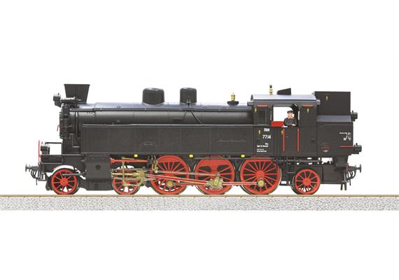Roco 70078 Dampflokomotive 77.14, ÖBB, Gleichstrom 2L, digital DCC/MM mit Sound - H0 | Bild 4