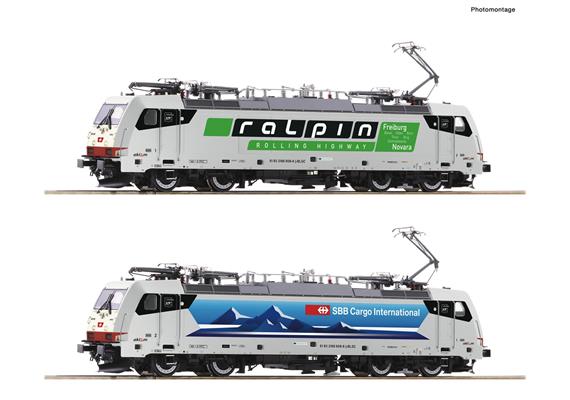 Roco 70651 E-Lok 186 908 der SBB/RAlpin, DC 2L - H0 (1:87)