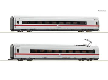 Roco 72098 Zwischenwagen-Set 2 zum ICE BR 407 DB AG, 2teilig - H0 (1:87)