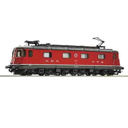 Roco 7510105 SBB E-Lok Re 6/6 11673 rot „Cham“, DC 2L, digital DCC/MM/Sound - H0 (1:87)