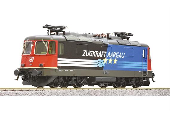 Roco 7510123 SBB E-Lok Re 4/4 II 11181 „Zugkraft Aargau“, DC 2L, digital/Sound - H0 (1:87) | Bild 2