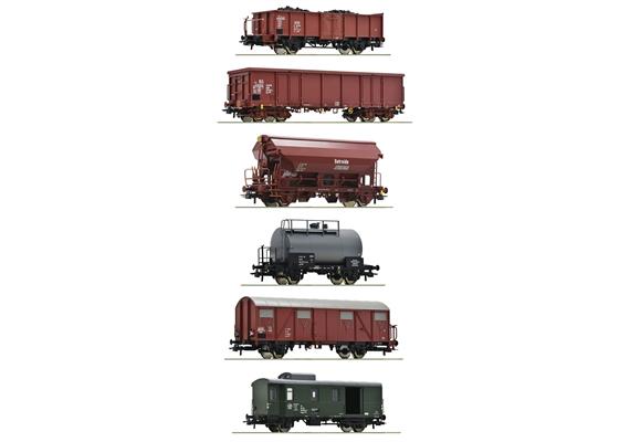 Roco 76030 6-tlg. Set: Güterzug, DR - H0 (1:87) | Bild 2
