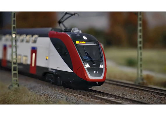 Roco 7700007 8-tlg. Set: Doppelstockzug RABe 502, SBB, DC 2L, analog - H0 (1:87) | Bild 3