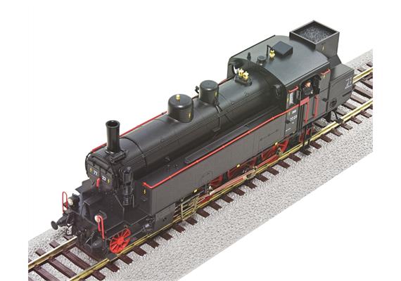 Roco 78076 Dampflokomotive 77.23, ÖBB, Wechselstrom 3L, digital MM/DCC mit Sound - H0 | Bild 6