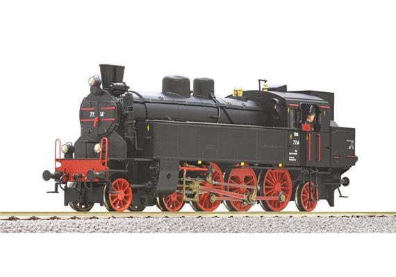 Roco 78078 Dampflokomotive 77.14, ÖBB, Wechselstrom 3L, digital MM/DCC mit Sound - H0 | Bild 3
