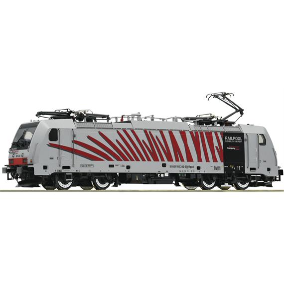 Roco 73313 E-Lok 186 282 der Railpool vermietet an die RTC, DCC mit Sound, H0