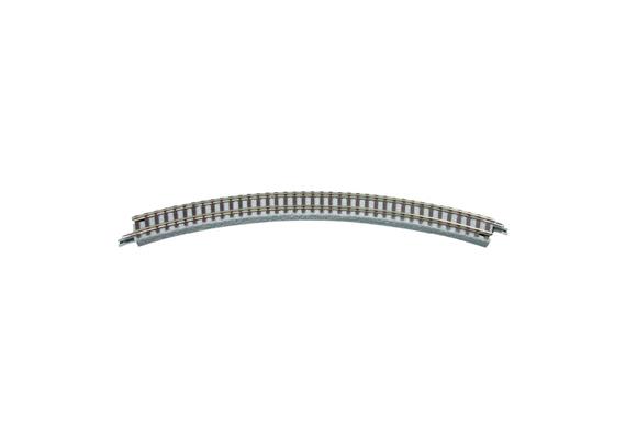 Rokuhan 97002 R002 Z Gleis gebogen R195-45°, 4 Stück - Z (1:220)