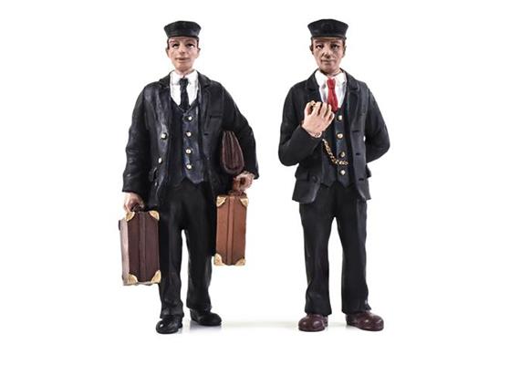 Scenecraft by Bachmann 177 Bahnhofsvorsteher & Gepäckträger G