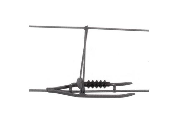 Sommerfeldt 139 Profi-Fahrdraht-Trenner, kompl. mit Fahrdraht Nr. 183, 2 Stück - H0 (1:87)