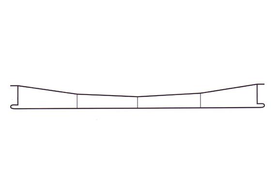 Sommerfeldt 160 Fahrdraht verkupfert 0,7 x 500 mm, 5 Stück - H0 (1:87)