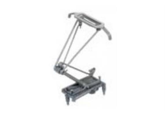 Sommerfeldt 944 Einholmstromabnehmer SBB, z.Bsp. Re 4/4 (Paar) - H0 (1:87)