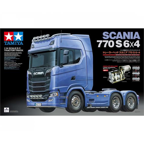 Tamiya 56368 Zugmaschine SCANIA 770S 6x4, Massstab 1:14, RC Bausatz