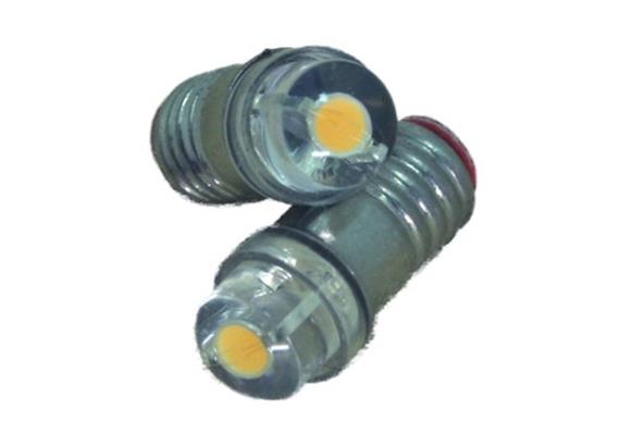 Tams 81-40222-02 LED 5mm kurz, warmweiss mit Gewindesockel E5,5 für 10 - 24V, 2 Stück | Bild 1