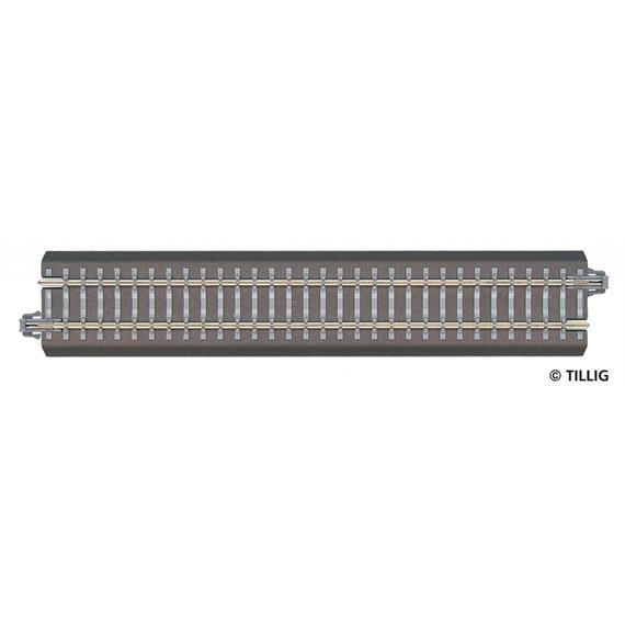 Tillig 83701 Bettungsgleis grau Gleisstück G1