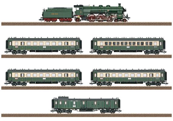 TRIX 21360 Zugpackung Bayerischer Schnellzug, DC 2L, digital DCC/mfx+/MM mit Sound | Bild 1