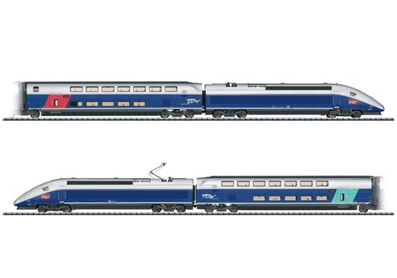 TRIX 22381 Hochgeschwindigkeitszug TGV Euroduplex, DC, mfx/DCC mit Sound, H0 (1:87) | Bild 1