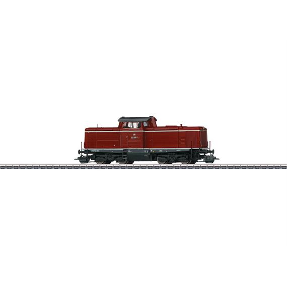 TRIX 22820 Diesellokomotive BR 212 der DB, purpurrot, DC 2L, digital DCC/Sound - H0