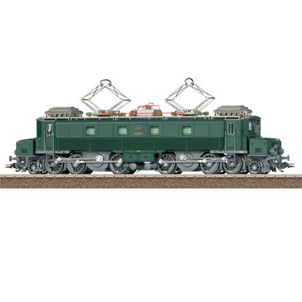 TRIX 22963 SBB Ellok Serie Ce 6/8 I "Köfferli", tannengrün, DC 2L, digital DCC/mfx+/Sound