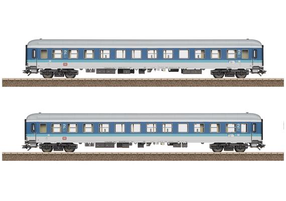 TRIX 23201 Personenwagen-Set InterRegio, 2-teilig mit LED-Innenbeleuchtung - H0 (1:87) | Bild 1