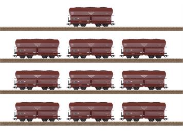 TRIX 24266 Selbstentladewagen-Set 10-teilig OOt Oldenburg der DRG - H0 (1:87)