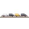 TRIX 24428 Flachwagen-Paar Laads 800B mit vier VW Crafter beladen - H0 (1:87)