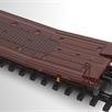 TRIX 24428 Flachwagen-Paar Laads 800B mit vier VW Crafter beladen - H0 (1:87) | Bild 3