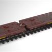 TRIX 24428 Flachwagen-Paar Laads 800B mit vier VW Crafter beladen - H0 (1:87) | Bild 2