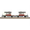 TRIX 24650 SBB Kuppelwagen-Set „Sputnik“ Swiss Express, DC 2L - H0 (1:87)