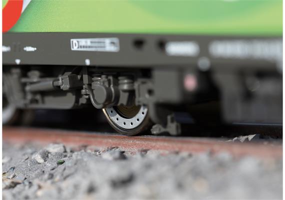 TRIX 25190 E-Lok 193 (Vectron) der DB "Das ist grün", DC 2L, digital mfx+ mit Sound - H0 | Bild 4