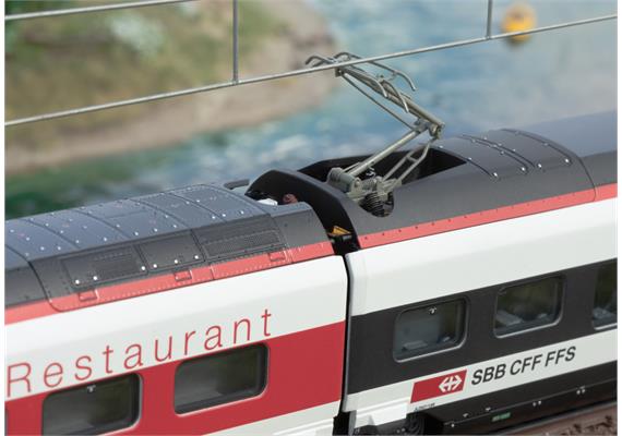 TRIX 25810 SBB Triebzug RABe 501 Giruno 5-teilig, DC 2L, DCC/MM/mfx mit Sound - H0 (1:87) | Bild 5