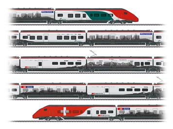 TRIX 25811 SBB Triebzug RABe 501 Giruno, 7-teilig, DCC/mfx+/MM mit Sound - H0 (1:87)