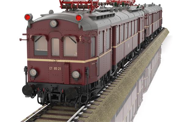 TRIX 25853 Triebwagen ET 85 DB in purpurrot, DC 2L, digital DCC/mfx/Sound - H0 (1:87) | Bild 6