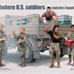 Trumpeter 00429 U.S. Logistics Supply Team / moderne US-Soldaten | Bild 1