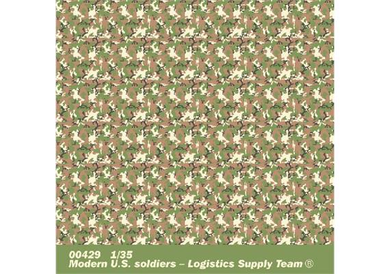 Trumpeter 00429 U.S. Logistics Supply Team / moderne US-Soldaten | Bild 4
