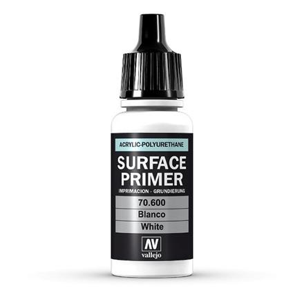 Vallejo 70.600 Model Air SURFACE PRIMER WHITE, 17 ml
