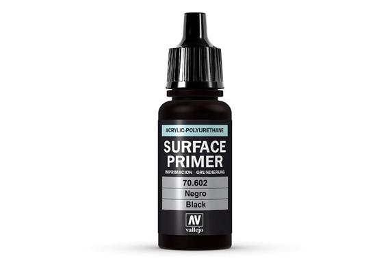 Vallejo 70.602 Model Air 17ml, SURFACE PRIMER BLACK | Bild 1