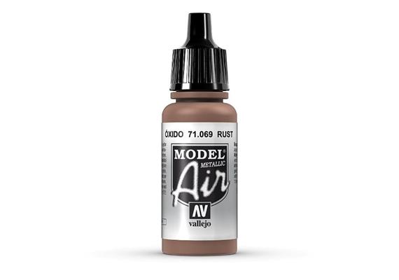 Vallejo 71.069 Model Air 17ml, RUST metallic | Bild 1