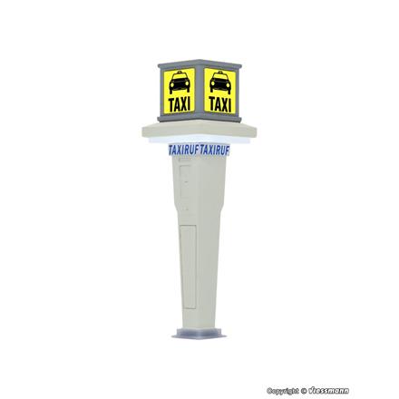 Viessmann 1378 Taxistand mit LED-Beleuchtung - H0 (1:87)