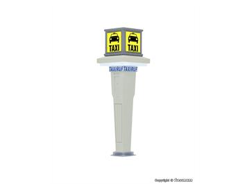 Viessmann 1378 Taxistand mit LED-Beleuchtung - H0 (1:87)