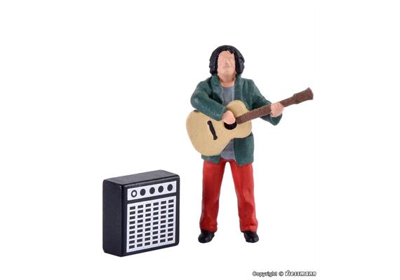 Viessmann 1510 Straßengitarrist mit Verstärker, bewegt - H0 (1:87) | Bild 1