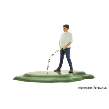 Viessmann 1534 Mann muss mal in Jeans, bewegt - H0 (1:87)