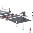 Viessmann 5104 Bahnschranke mit Behang, vollautomatisch - H0 (1:87) | Bild 1