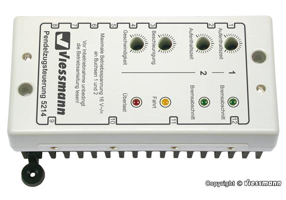 Viessmann 5214 Pendelzugsteuerung für Gleichstrombahnen DC