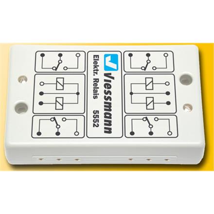 Viessmann 5552 Elektronisches Relais 2 x 2UM
