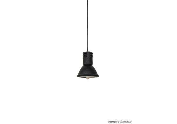 Viessmann 6086 Hängende Industrieleuchte, LED warmweiss - H0 (1:87) | Bild 1