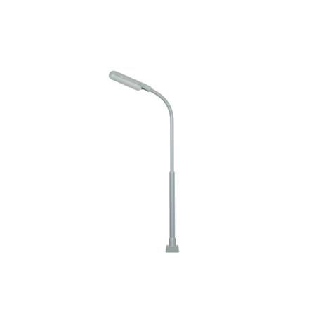 Viessmann 60901 Peitschenleuchte mit Kontaktstecksockel, LED weiss - H0 (1:87)