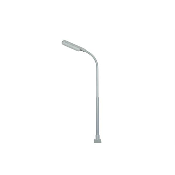 Viessmann 60901 Peitschenleuchte mit Kontaktstecksockel, LED weiss - H0 (1:87)